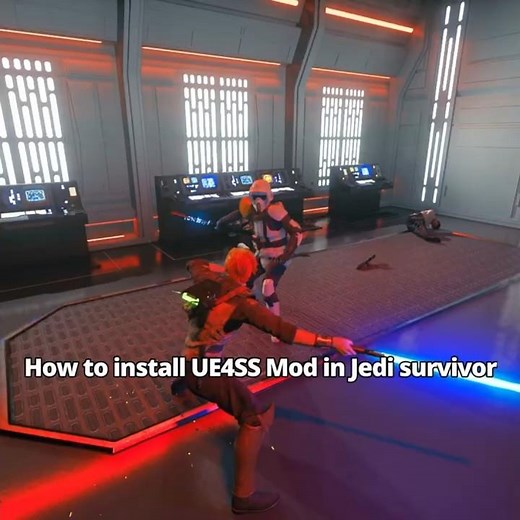How to install UE4SS mod in Star Wars Jedi Survivor! #mods #starwars #tutorial
