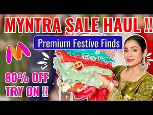 *HUGE* Festive/ Wedding wear kurta set from Myntra | Myntra Latest Picks | libas, indoera, Varanga