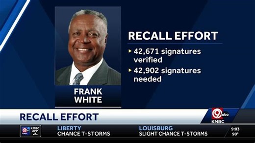 Frank White recall petition edging closer to required signature total