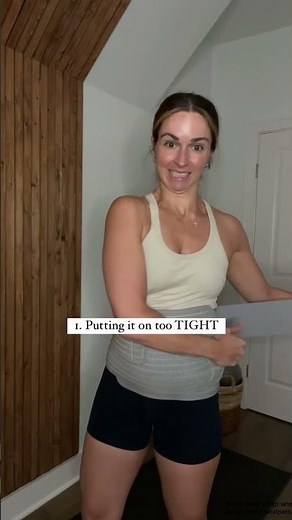 Postpartum Belly Wrap Tutorial 👶 | Wear It The Right Way After Delivery | New Mom Essential ✨