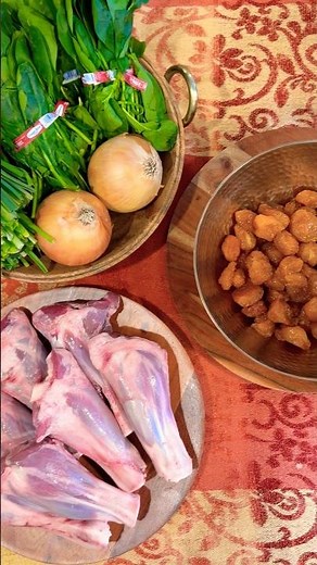 The Ingredients You Need for a Classic Persian Delight, Traditional Spinach & Prune Stew 🥘
