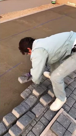 インターロッキング早敷き