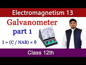 Galvanometer Part 1 | Radial Field | Electromagnetism | Chapter 14 | Physics BY MUBASHAR AHMAD