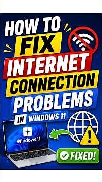 How to Fix Internet Connection Problems in Windows 11? 🌐 FIX IT!