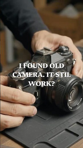 I Found This Old Film Camera… And Brought It Back to Life 📷 #shorts #viral # #restoration