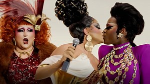 RuPaul’s Drag Race season 18 queens kiss, cry, react to past RuGirl questions in group interview