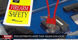 Over 100,000 gun locks distributed by IDPH since program began last year
