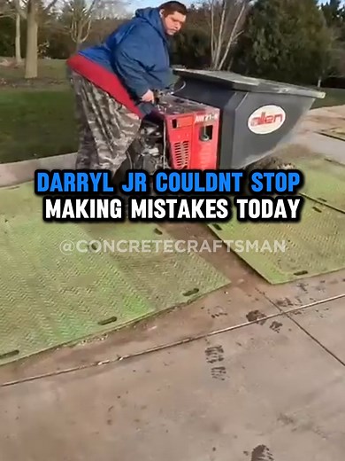 Darryl Jr's Concrete Mastery and Mistakes