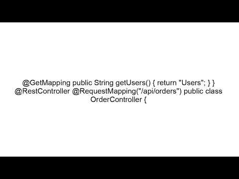 Set Base URL in Spring Boot REST API | @RequestMapping vs Context Path