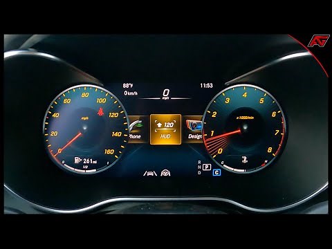 2021 GLC300 Head Up Display | Mercedes Benz How to