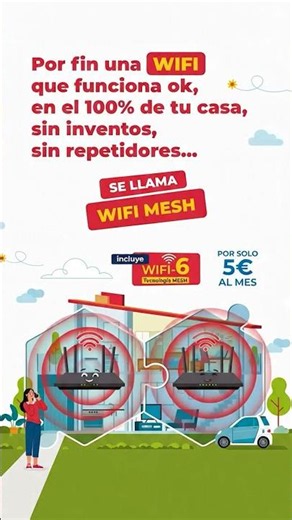 WIFI MESH con FIBRA 1 000 MEGAS y 10 meses de prueba gratis 🚀