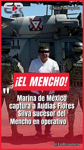 CAPTURAN A "EL JARDINERO" SUCESOR DE EL MENCHO #Ultimahora #shorts