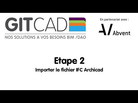 REVIT - 02 - Importer le fichier IFC Archicad