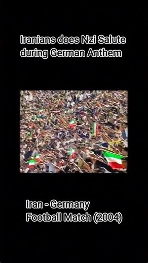 Unbelievable moment at Iran - Germany Football Match (2004)