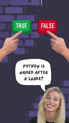 Have you ever wondered where the Python programming language got its name?