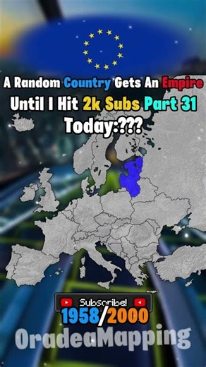 A Random Country Gets An Empire Part 31 #europe #viral #mapping