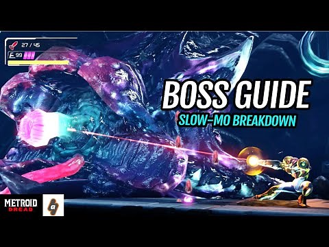 EASY Way to defeat Drogyga in Burenia Sector: Slow-Mo Breakdown Boss Guide | Metroid Dread