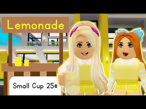 I STARTED A LEMONADE STAND WITH MY BEST FRIEND IN ROBLOX!