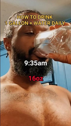 1 Gallon of Water Every Day? Here’s How I Do It 🔥 #water #weightloss #motivation