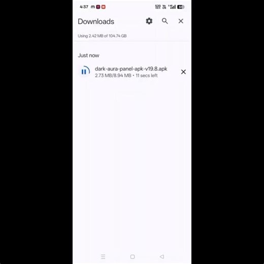 How to download Dark aura panel