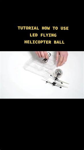 Tutorial sa Paggamit ng LED Flying Helicopter Ball
