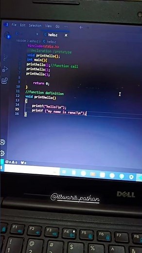 print hello world using css
