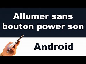 How to turn on an Android smartphone without a power button