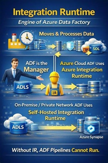 What is Integration Runtime in Azure Data Factory (ADF)