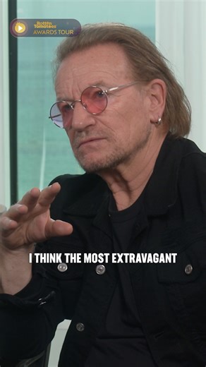 5.1K views · 23 reactions | Bono reveals his most personal and cinematic moment from his documentary #BonoStoriesOfSurrender. Click here to watch the full interview: https://editorial.rottentomatoes.com/article/u2-legend-bono-reveals-inspiration-behind-stories-of-surrender/?cmp=TWRT_Edit_AwardsTour_Bono | MOVIECLIPS | Facebook