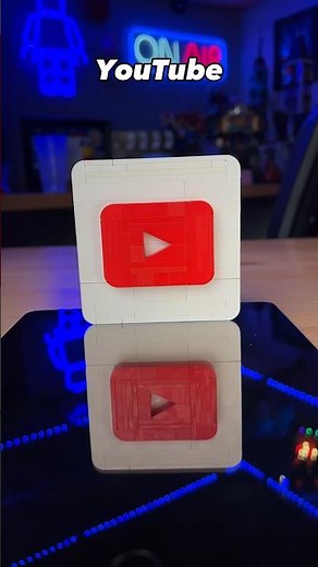How to build Popular Logos out of LEGO like a pro… #shorts