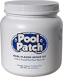 Pool Patch Pool Plaster Repair Kit, 3-Pound, White