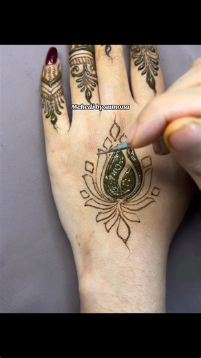 Lotus tutorial 🪷🌿 | Mehedi by sumona