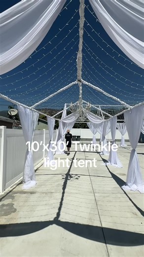 Twinkle Light tent