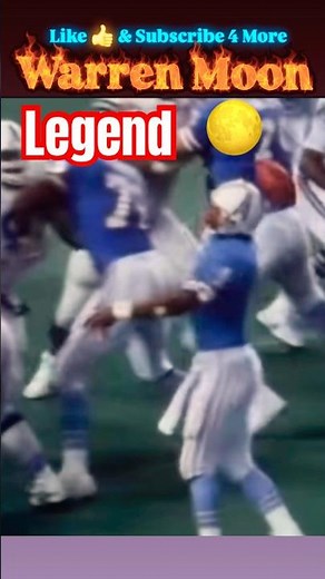 Warren Moon Greatest NFL Quarterback Highlights