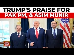 Trump Praises Pakistan PM Shahbaz Sharif, General Asim Munir As 'Great Guys' | India Today News