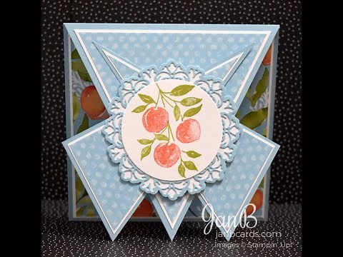 No.593 - Triple Point Card - JanB No.5 Top UK Stampin' Up! Independent Demonstrator