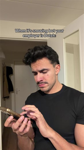 Dutch Humor: When It’s Snowing at Work