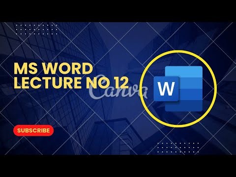Lecture no 12