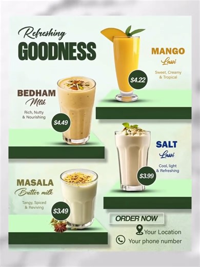 Designing a High-Converting Beverage Menu