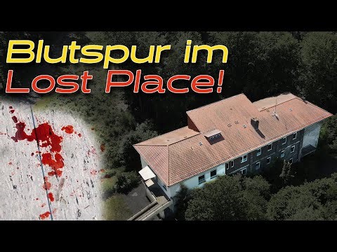 Blood trail found in abandoned place! - What happened here?
