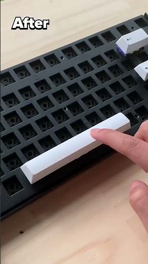 MOD YOUR STABILIZER!!! #mechanicalkeyboard #soundtest #stabilizer