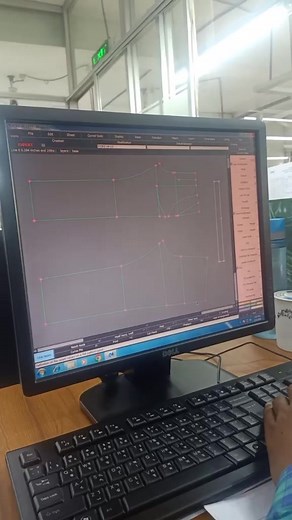 How to make a pattern design in garments industry. 💥👖 CAD software. #garments #cadsoftware #garmentsguidelinebd #fashion #rmg #sewingtips #sewing #sew #sewingclass #cad #sampelsecshion #patterndesign #partten #garmentsfactory fbreels #reelsfb #reelsvideo #reelsviral #reels | Garments guideline bd