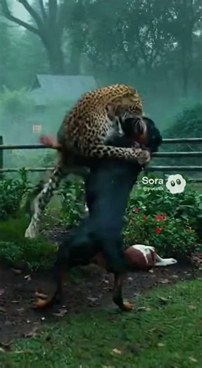 Rottweiler vs. Leopard: The Ultimate Showdown