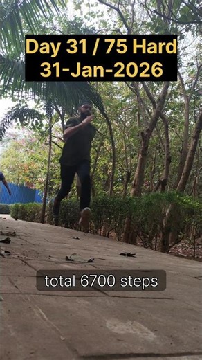 75 Hard Day 31: January is OVER! 🏆