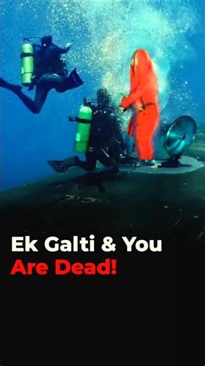 30 Meter Underwater Escape Real Fear, Real Blood