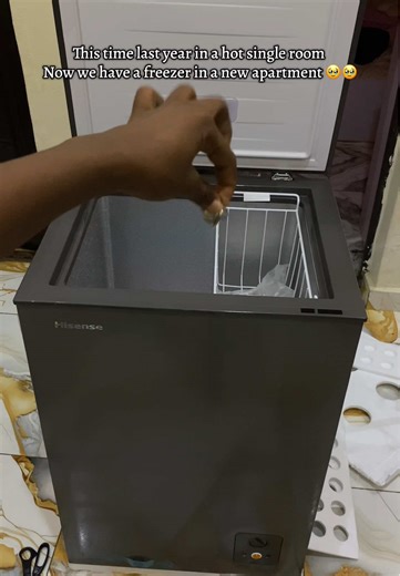 My New Hisense Freezer: Grateful for New Beginnings!