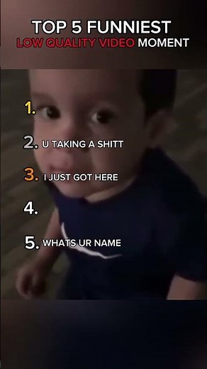 Top 5 Funniest Low Quality Video Moments 😂📹 | So Bad It’s Hilarious #shorts