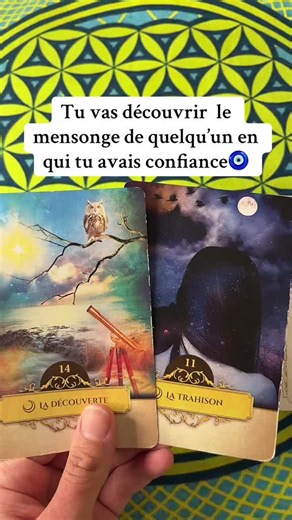Tu vas découvrir le mensonge de quelqu'un en qui tu avais confiance… 🤫⚠️💔👀🔍🌙✨ #voyance #guidance #guidanceamoureuse #tarot #oracle