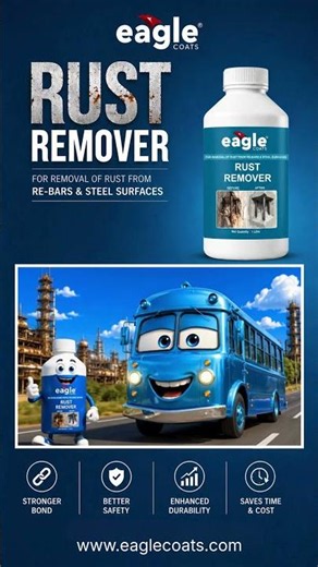 Eagle Coats Rust Remover | #MetalCare #SurfaceProtection #RustProtection