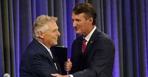 McAuliffe, Youngkin clash over abortion, COVID in 1st debate